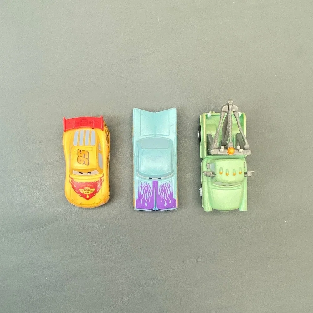 Disney Pixar Cars Color Changers Lot 3 Lightning McQueen Mater Ramone Toy